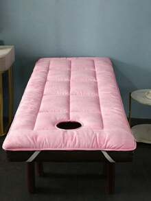 1pc Soft Thickened SPA Massage Bed Pad, Comfortable Face Down Sleeping Cushion With Breathable Hole, Suitable For Facial Care, Massage And Beauty Salon Use - Multicolor - View 4
