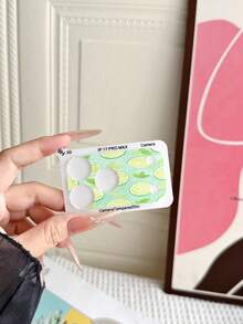 LissKas 1pc Cute Fashion Lemon Fruit Pattern Tempered Glass Lens Protector 9H Hardness Full Coverage Explosion-Proof Scratch-Resistant Matte Anti-Fingerprint Bubble-Free Camera Lens Protector Film Compatible With IPhone 18/17 Pro Max And Large Hole Phone Cases - Clear - View 4