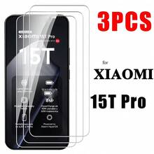 3-Pack High-Definition 9H Tempered Glass Screen Protector For Xiaomi 17T/17T Pro/17/ 14/14 T/14 T Pro/ 15/15T/15T Pro, 2-Piece HD 3D Transparent Camera Lens Protector, Scratch-Resistant, Touch Sensitive, Precise Fit, Easy Installation, Durable Protection For Smartphones - Clear - View 8