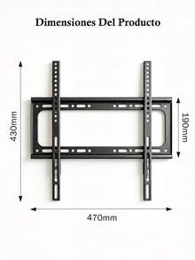 Fixed Wall Mount For Smart LED LCD TV 26 To 65 Inch - Black - View 12