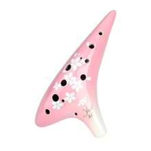 Ocarina 12 Lubang dengan Tuning AC, Alat Musik Merek Yaya, Seri Sakura, 12 Lubang Nada C Menengah, Cocok untuk Pemula hingga Tingkat Profesional - dada buah plum - View 9
