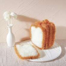 Charming Toast‑Shaped Dish Washing Cloth, Lovely Practical Household Scrub Rag, Great For Dishes, Pots, Sinks, Stoves, Kitchen Counters, Bathroom Sinks And Versatile Daily‑Use Home Cleaning - Multicolor - View 7