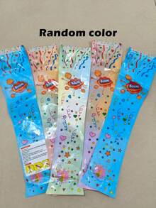 6pcs - 13 Inch Auto-Inflating Confetti Balloon Firework Sticks, Colorful Confetti Balloon Firework Sticks, Holiday Atmosphere Birthday Wedding Decoration Gift Party Supplies - Random Color And Style - Multicolor - View 13