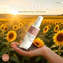 ADJANISS Sunflower Oil Heat Protection Spray (100ml/3.08 Fl Oz), Suitable For All Hair Types, Provides Heat Protection, Smooths Frizz, Detangles, Controls Flyaways, Leaves Hair Soft, Smooth And Easy To Manage. [Heat Protection] [Leave-In] - Full Size - View 3