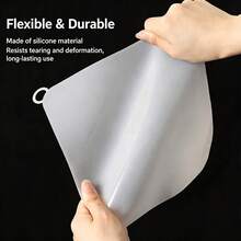 1 Silicone Drain Cover; Blocks Drain Odors; 3 Sizes To Fit Various Bathroom Drains; Features A Handle For Easy Lifting And Hanging Storage. - Multicolor - View 8