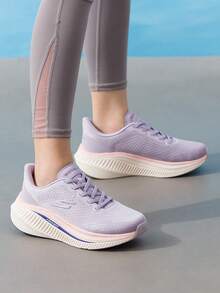 Skechers 女款輕量休閒鞋 GO WALK MAX CUSHIONING ARCH FIT 女款健走鞋 舒適吸震透氣運動鞋 125581-LAV - 薰衣草色 - 查看 3