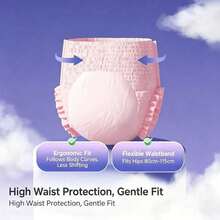 Celana Dalam Menstruasi untuk Semalaman, Pembalut Menstruasi Wanita, Anti Bocor - View 3