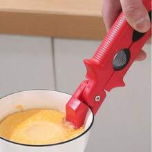 Penjepit Mangkuk Anti-Luka Bakar 3-in-1, Penjepit Silikon Dapur, Penjepit Mangkuk Anti-Selip, Pengangkat Piring Rumah Tangga - MultiWarna - View 3