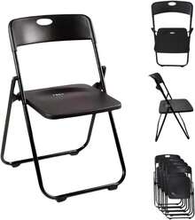 Folding Chairs - Black - View 2