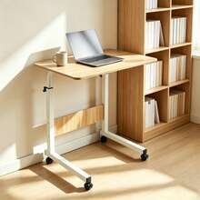 mobile Laptop-Tisch Mobiler Laptop-tisch Mit Rollen Verstellbarer Beistelltisch Kleine Sofa-seite - 1 Stk. - Übersicht 6