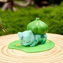 Miniso Pokémon Lawn‑Scene Series Figure Blind Box, Sleeping‑Pose Themed Figurines, Assorted 7‑Styles With Grass Base, Solid PVC, Fine Paint & Sculpting, Desktop Decor, Anime Fan Collectible Gift (1 PC Random Delivery) - Multicolor - View 6