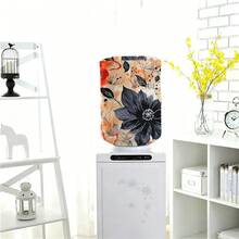 1pc Geometric Pattern Water Bucket Lid, Dust-Proof Decorative Cover, Water Dispenser Lid, Water Bucket Cover, Household Dust-Proof Cover, Reusable - View 6