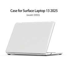 1 غطاء حماية شفاف كريستالي للابتوب 13 بوصة 2025 مع تبديد الحرارة ل- Surface Laptop 13 موديل 2095 غطاء مطفي - مشاهدة 3
