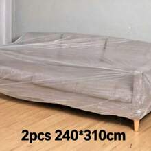 1/2pcs Super Elastic Dust Cover, Suitable For Sofa/Air Conditioner/TV/Motorcycle/Bicycle, Indoor And Outdoor Use, Made Of Durable High-Quality Material, Suitable For All Seasons, Multi-Functional Protective Cover - Multicolor - View 19