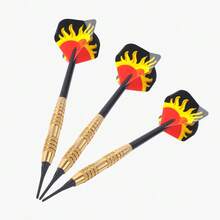 WIN.MAX Set Hadiah Anak Panah Pengaman Ujung Lunak, Kotak Hadiah Anak Panah Tembaga Ujung Plastik untuk Latihan Kompetisi Profesional, Cocok untuk Papan Dart Elektronik dan Papan Dart Plastik - Kuning - View 6