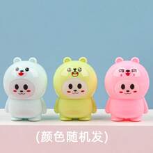 1pc Portable Mini Manual Pencil Sharpener, Cute Cartoon Animal & Fruit Shaped Pencil Sharpener, Office & School Supplies, Student Stationery Gift - Color Style Randomized - View 6