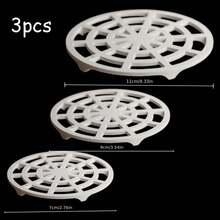 3pcs Breathable Drainage Planter Trays, Root Rot Prevention Support, Raised Bottom Cushion Stand, Essential For Home Garden Balcony Desktop Flower Pots - One Size Fits All - View 7