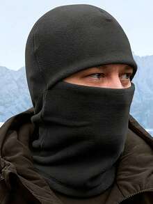 1 buah Masker Wajah Bersepeda Tahan Angin Terintegrasi Musim Dingin, Penghangat Leher Multifungsi, Topi Ski Luar Ruangan, Penutup Kepala Hangat Tahan Dingin - MultiWarna - View 3