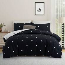 Black and White Dotted