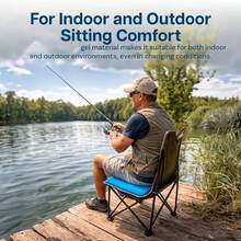 Comfortable Breathable Gel Seat Cushion With Non-Slip Cover, Thickened Breathable Design Effectively Relieves Pressure. Double-Layer Thickened Office Chair Pad, Suitable For Office Chairs And Cars, Christmas And Halloween Gift - Multicolor - View 6