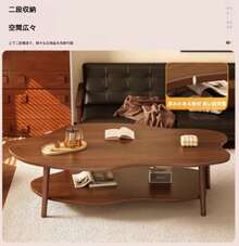 Coffee Tables - Warm White Double Layer - View 6