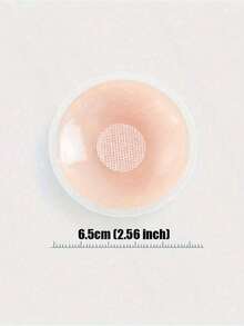 2/4pcs Reusable Invisible Nipple Covers, Seamless Non-Slip, Suitable For Various Occasions, Summer Essential - Silicone Flower Shape/round Shape - View 8