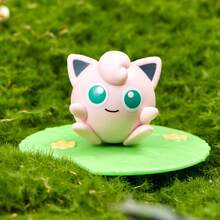 Miniso Pokémon Lawn‑Scene Series Figure Blind Box, Sleeping‑Pose Themed Figurines, Assorted 7‑Styles With Grass Base, Solid PVC, Fine Paint & Sculpting, Desktop Decor, Anime Fan Collectible Gift (1 PC Random Delivery) - Multicolor - View 4