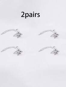 Sleek Clothing Clips To Cinch Fabrics Without Sewing Bowknot Pant Clips For Stylish Youth Chain Sleeve Clips Ideal To Style Daily Looks Shawl Clips Camping Hiking Holiday Vacation Beach Back To School Cruise Travel Essentials Accessories - Multicolor - View 18