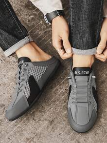 Men Athletic & Outdoor Sandals & Slides - Grey - View 9