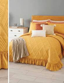 Refresh Your Home With Neo Smooth Quilts: Style, Comfort, And Color For Your Bedroom - MUSTARD - View 4