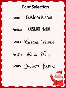 Stiker Natal Kustom, Label Hadiah Liburan yang Dipersonalisasi, Stiker Label Nama Bulat Meriah untuk Hadiah & Dekorasi Pesta, Label Nama Natal yang Disesuaikan, Stiker Bulat, Stiker Kustom, Stiker Natal yang Dapat Disesuaikan untuk Keluarga, Teman & Kemasan Liburan - Gaya A - View 4