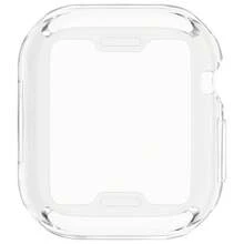 Full Coverage Electroplated TPU Watch Protective Case For Apple Watch Series 12 43mm / 47mm - Clear - View 6