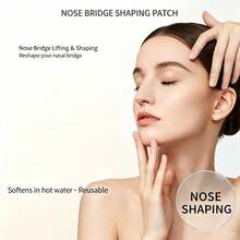 4-Piece Thermoplastic Nose Support And Facial Tape Set - Alcohol-Free, No Electrical Stimulation Nose Fixation And Lifting Kit, With Sealed Bag And Instruction Manual, Reusable Nose Corrector And Facial Lift Accessory For Daily Beauty Care - View 3