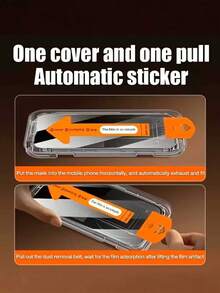 5 Packs [2026 New] 9H+ Tempered Glass Screen Protector Compatible With Iphone 18 Pro Max/18 Pro/17 Pro Max/17 Pro/17E/16 Pro Max/16 Pro/16/15 Pro Max/15 Pro/14 Pro/14 6.1"/13/13 Pro 6.1"/12/11/XS Max/XR, HD Clear Full Coverage, Shatterproof Anti-Scratch, Dust-Free Auto Alignment Installation Kit, Bubble Free Easy Install, Case Friendly - Clear - View 3