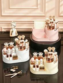 Multifunctional Cosmetic Storage Box With Multiple Compartments, Can Store Stationery, Skincare Products And Makeup Brushes - A - View 1
