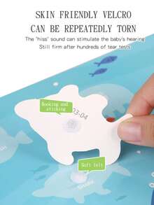 4 Themes Reusable Busy Sticker Book Large Size Travel Essential Activity Book, Transportation Farm Dinosaur Ocean Animals Time Basic Learning Book, Portable Outdoor Car Train Travel Educational Quiet Book, Montessori Toy, Magic Hook And Loop Matching Puzzle Toy - Multicolor - View 6