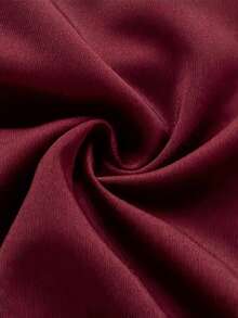 Men's 3-Piece Suit, Blazer + Vest + Trousers, Fashionable & High Quality, Suitable For Weddings, Parties Or Formal Events - Burgundy - View 10