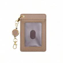 Retractable Badge Holder Card Sleeve With Lanyard, ID Card Holder, Student Meal Card Holder - Multicolor - View 7