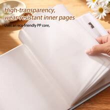 This Photo Album Is Suitable For 4*6inch Photos, Large Capacity, Full Landscape Slip-In Design, 6 Inch 200 Photos, Suitable For Organizing Snapshots, Travel Records, Family And Friends Gatherings, Organizing Photos, And Reliving Warm Moments. - 1PC - View 5