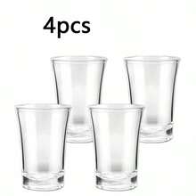 4/6/50pcs Halloween Acrylic Shot Glasses, Transparent Plastic Mini Shot Glasses, Suitable For Liquor, Wine, Whiskey And Party Cocktails, Cute Witch Potion Cups, Pumpkin Decor, Candy Bar, Friends Gift, Halloween Home Decor, Halloween Party Favors - Transparent 001 - View 9