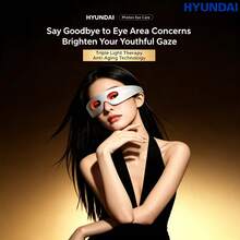 HYUNDAI Red And Blue Light Eye Massager For Eye Bags, Wrinkles, And Dark Circles, Large-Panel Eye-Specific Massage Beauty Device [Eye Care]Super Photonic Eye Mask - View 9