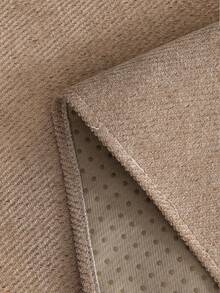 1pc Solid Color Sofa Cover, Non-Slip Chenille Sofa Slipcover, Washable Pet-Friendly Living Room Sofa Protector, Machine Washable Living Room Furniture Cover, Suitable For L-Shaped, 2-Seater, 3-Seater, 4-Seater And Sectional Sofas (Sold Separately) - Khaki - View 7