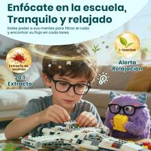 MEGNETA Gomitas de Magnesio y Azafrán para niños, con glicinato, citrato y malato de magnesio, que favorecen el sueño y la salud emocional, relajan los músculos y reducen los despertares nocturnos, sin gluten ni colorantes, 120 unidades - Dos botellas-más asequibles - Ver 5