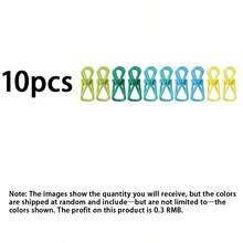 10pcs Multi-Function Snack Clips - PVC Coated Steel Clips, Suitable For Sealing Food Packaging, Potato Chip Bags And Fixing Clothes, Documents Etc. (Random Color) - Color: Random - View 13