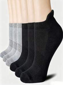 20 Pairs Men's White Low-Cut Mesh Socks, Breathable And Comfortable, With Arch Support, Suitable For Ankle Wear - White - View 3