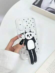 Fashionable Colorful Cartoon Stand Anti-Fall Phone Case Compatible With Ip14,Ip14pro,Ip14promaxip13,Ip13pro,Ip13promaxp11,Ip11promaxip12,Ip12pro,Ip12promanxipXRipXS,Ip15,Ip15pro,Ip15promax,Ip16,Ip16pro,Ip16promax,Ip17,Ip17pro,Ip17air,Ip17promax Anti-Fall Phone Case Protective Cover - Multicolor - View 2