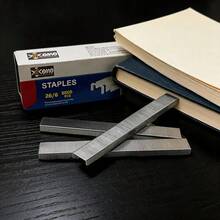 Grapas Metálicas de Alta Calidad - Caja de 5000 Unidades para Oficina y Hogar - Plateado - Ver 3