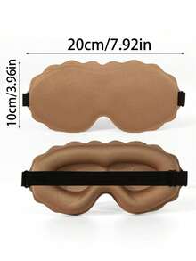 1PC Full Coverage 3D Contoured Sleep Eye Mask, Light Blocking, Breathable, Deep Eye Cavity, Non-Pressure, Eye Protection, Factory Wholesale - A - View 8