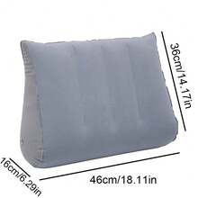 Inflatable Wedge Pillow For Sleeping, Portable Travel Wedge Pillow For Sitting Up In Bed, Inflatable Knee Pillow For Travel, Quick Inflation - Multicolor - View 2
