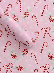 10 Sheets Christmas Light Pattern Tissue Paper, Including Christmas Tree, Candy, Star Patterns - 20" X 14", Handmade Wrapping Paper, Easy To Protect Items, Suitable For Gift Box Filling, Party Decoration - Pear - View 7
